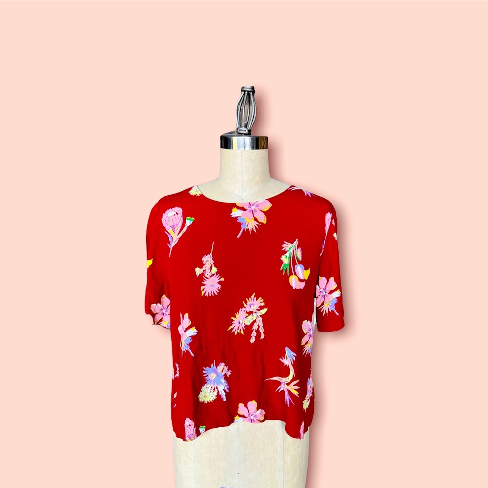 Madewell Short Sleeve Blouse